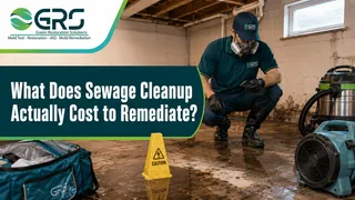 What Does Sewage Cleanup Actually Cost to Remediate?
