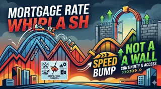 Mortgage Rate Whiplash: Speed Bump, Not a Wall