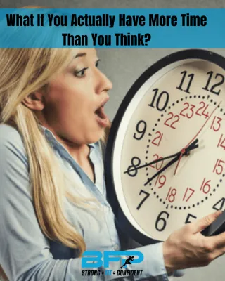 What if you actually have more time than you think?