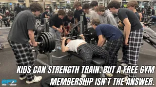 Kids Can Strength Train. But A Free Gym Membership Isn’t The Answer.