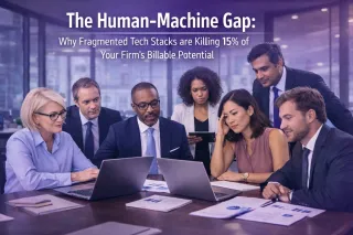 The Human-Machine Gap: Why Fragmented Tech Stacks are Killing 15% of Your Firm’s Billable Potential