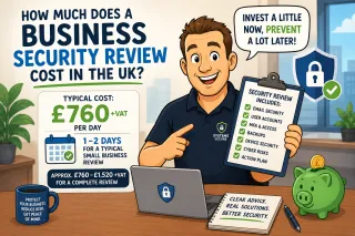 How Much Does a Typical Business Security Review Cost in the UK?