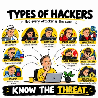 What Types of Hackers Could Target My Small Business?