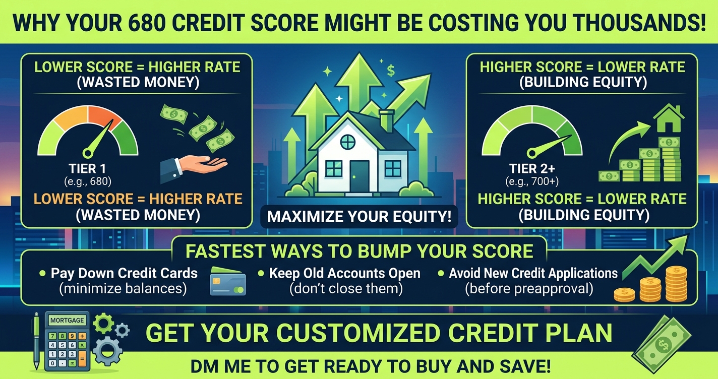 A 680 Credit Score Gets You Approved But Here Is How Much It Is Costing You in Interest Every Month
