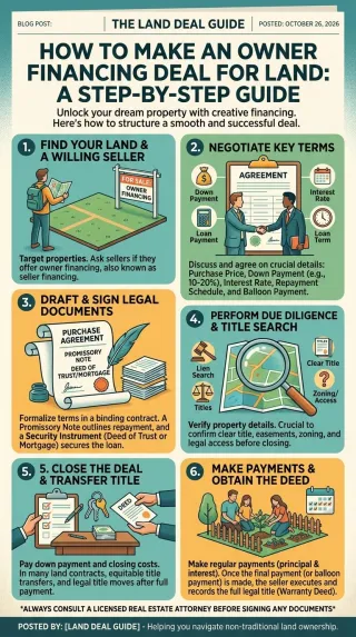 Seller Financing Land: How to Write an Offer Sellers Will Accept