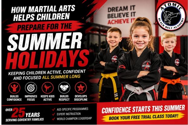 How Martial Arts Helps Children Prepare for the Summer Holidays in Coventry