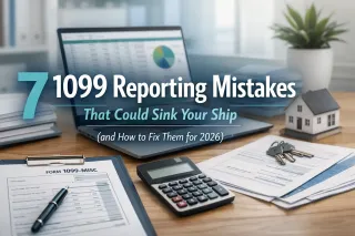 7 1099 Reporting Mistakes That Could Sink Your Ship (and How to Fix Them for 2026)