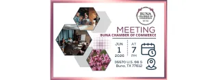 Buna Chamber of Commerce Business Meeting – June 2026