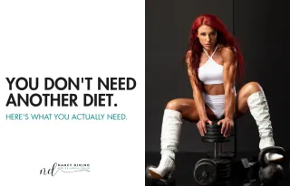You Don't Need Another Diet. Here's What You Actually Need.