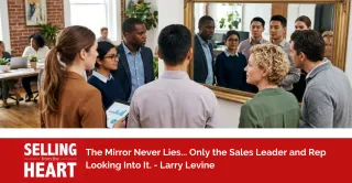 The Mirror Never Lies... Only the Sales Leader and Rep Looking Into It.