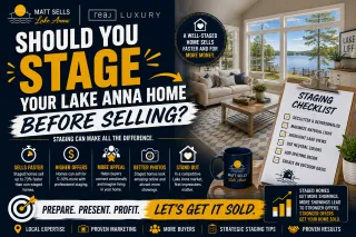 Should You Stage Your Lake Anna Home Before Selling?