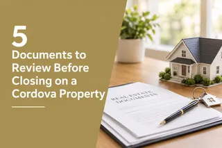 5 Documents to Review Before Closing on a Cordova Property