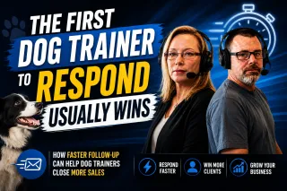 The First Dog Trainer to Respond Usually Wins
