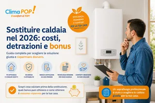 Sostituire la caldaia a Genova: costo 2026 2 bonus