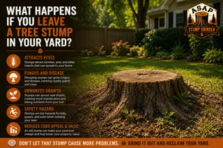 What Happens If You Leave a Tree Stump in Your Yard?