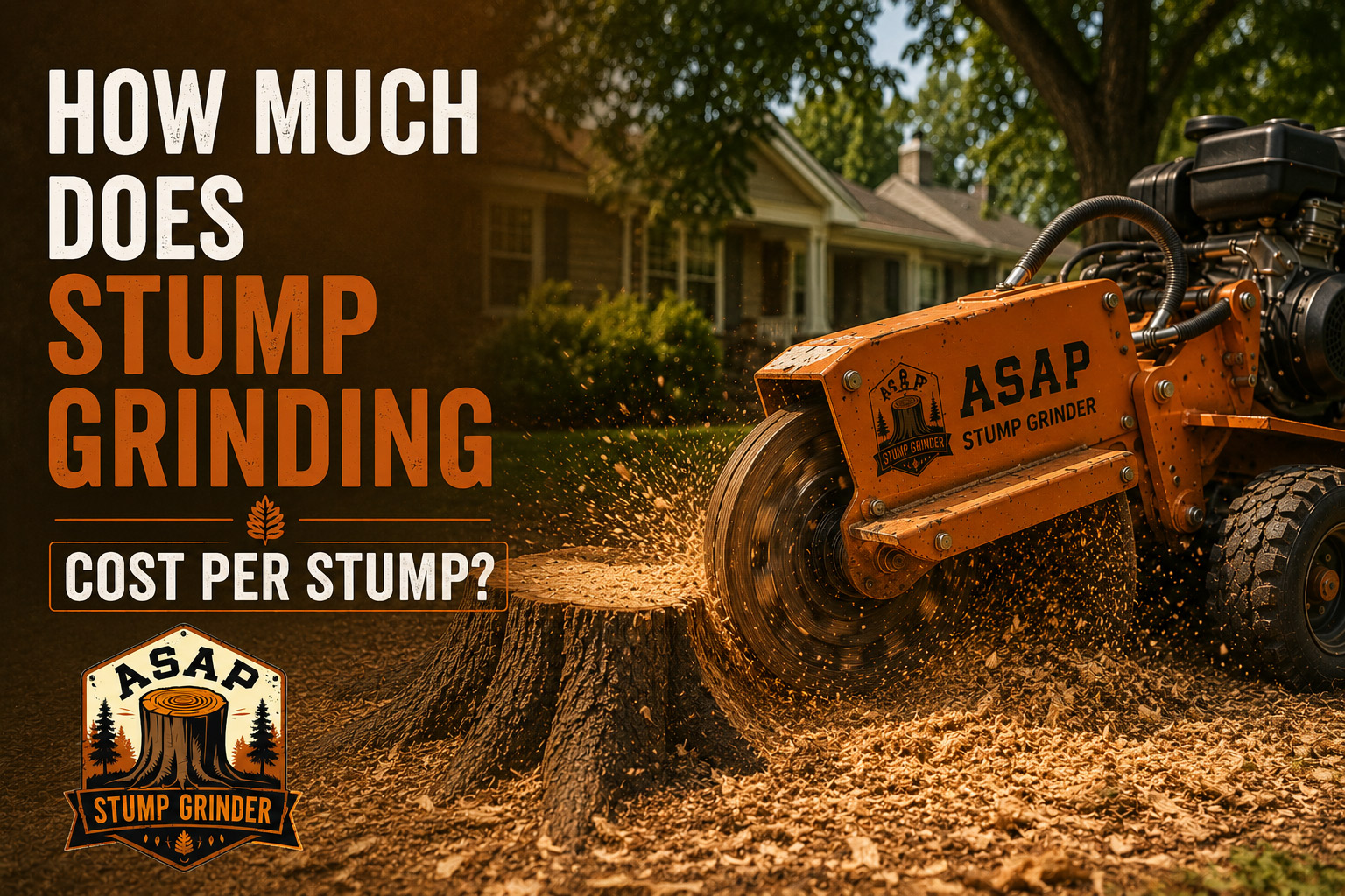 How Much Does Stump Grinding Cost Per Stump?