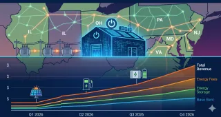 PJM Capacity Prices Hit $333 per Megawatt-Day as Data Centers Drive 40 Percent of the Bill