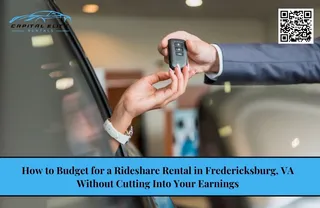 How to Budget for a Rideshare Rental in Fredericksburg, VA Without Cutting Into Your Earnings