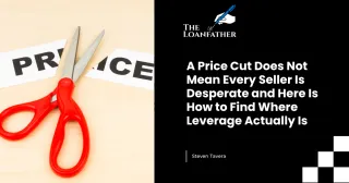 A Price Cut Does Not Mean Every Seller Is Desperate and Here Is How to Find Where Leverage Actually Is