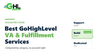 Best GoHighLevel VA & Fulfillment Services (2026)
