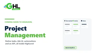 HighLevel Project Management Is Coming: First Look