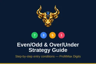 Deriv Even/Odd & Over/Under Strategy Guide 2026 (Step-by-Step)