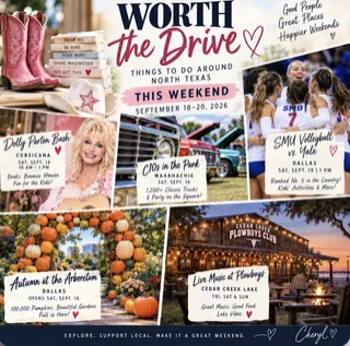 Worth the Drive: Things to Do Around North Texas This Weekend | Sept 18-20