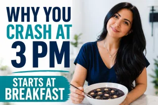 3pm Energy Crash? Your Breakfast Might Be the Real Problem After 40