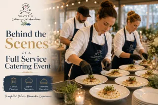 Behind the Scenes of a Full Service Catering Event