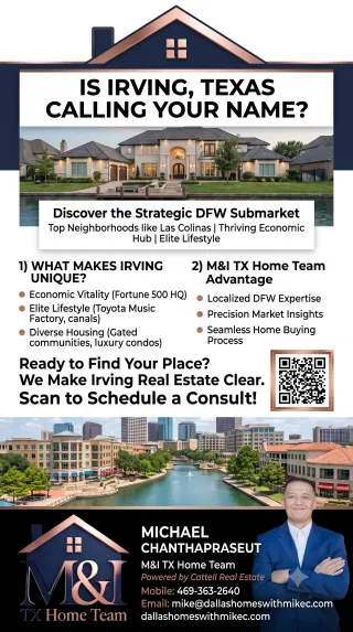 Buying a Home in Irving Texas | Market Trends & Neighborhood Guide