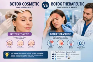 What Is the Difference Between Botox Cosmetic and Botox Therapeutic?
