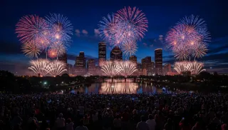 Houston Goes All Out for the Fourth — And This Year Is Unlike Any Other