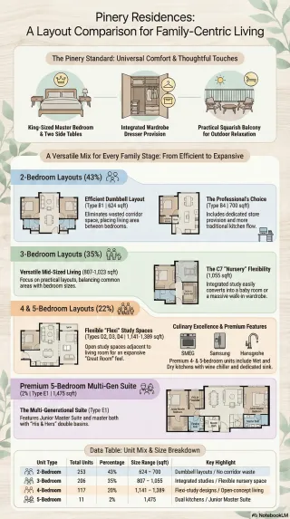 Why Pinery Residences Is Different — 17 Layout Types