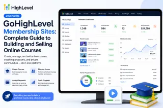GoHighLevel Membership Sites: Complete Guide to Building and Selling Online Courses (2026)