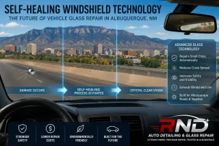 The Future of Self-Healing Windshields: What Albuquerque Drivers Need to Know