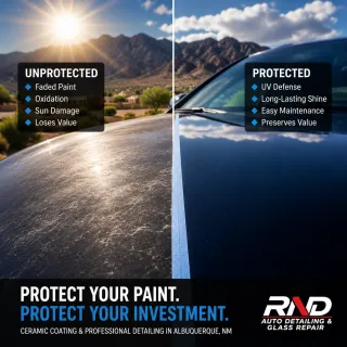 How to Protect Your Paint from Sun Damage and Fading in Albuquerque, NM