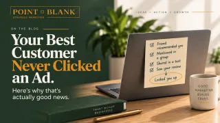 Your Best Customer Never Clicked an Ad. Here's Why That's Actually Good News.