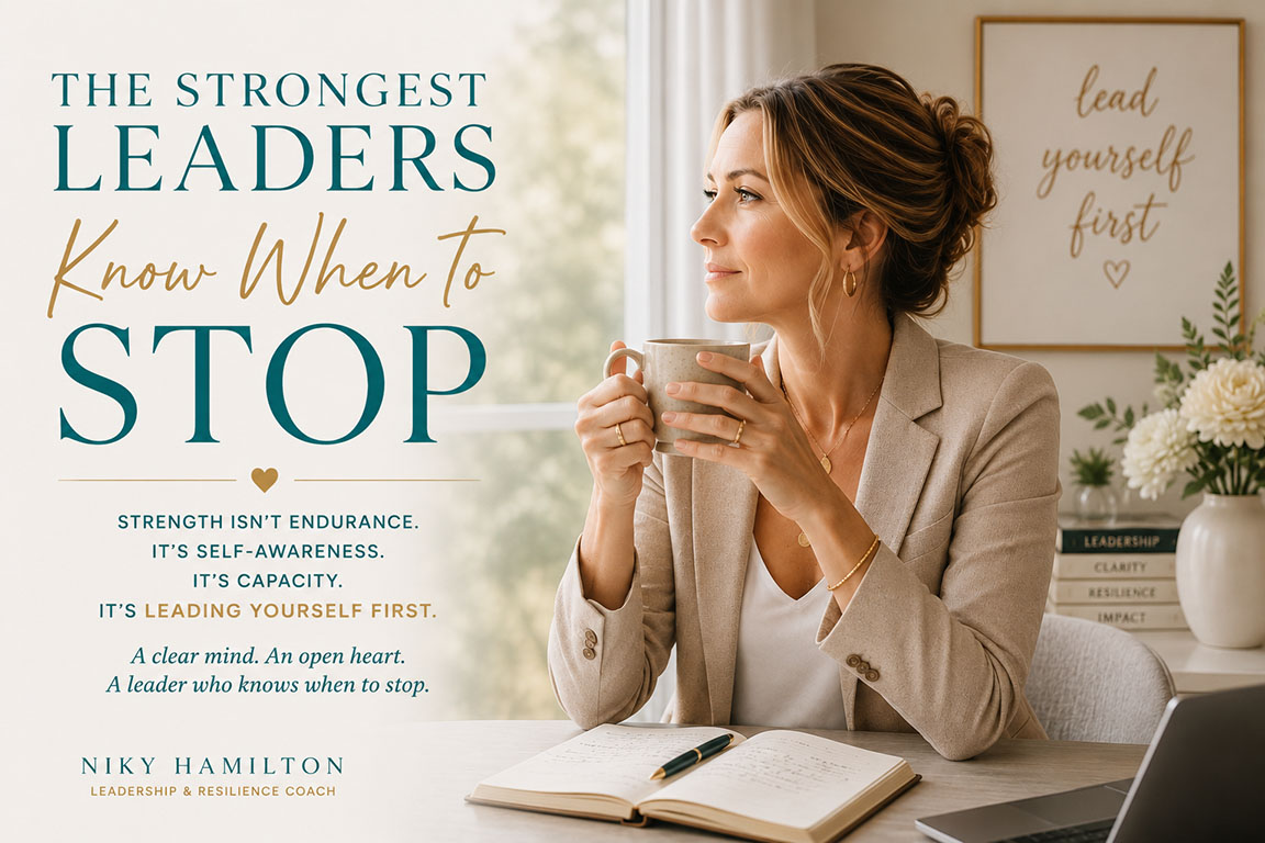 The Strongest Leaders Know When to Stop