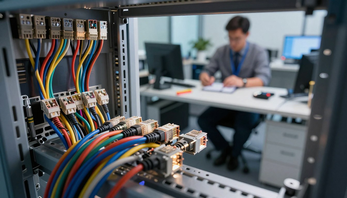 commercial data cabling in various industries
