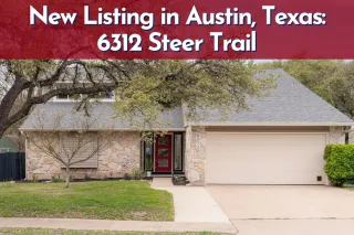 New Listing in Austin, Texas: 6312 Steer Trail