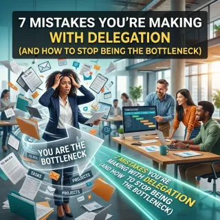 7 Mistakes You’re Making with Delegation (and How to Stop Being the Bottleneck)