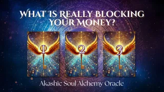 🔮 What Is Really Blocking Your Money? (Akashic Pick a Card Reading)