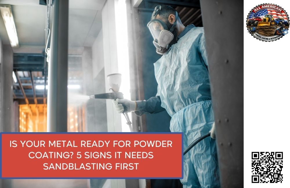 Is Your Metal Ready for Powder Coating? 5 Signs It Needs Sandblasting First