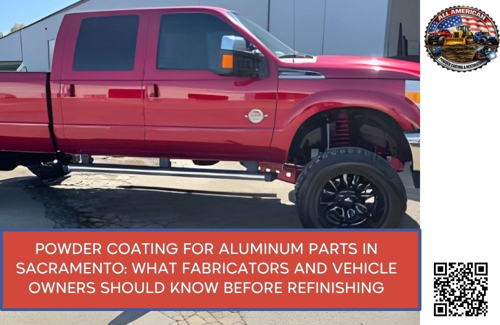 Powder Coating for Aluminum Parts in Sacramento: What Fabricators and Vehicle Owners Should Know Before Refinishing