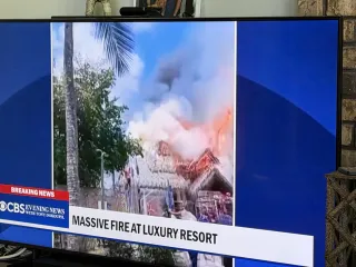"Luxury Resort on Fire" — And Why That Headline Made Me Turn Off the News