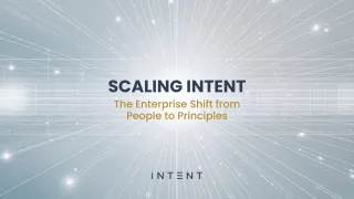 The Enterprise Shift from People to Principles