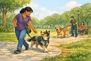 What Should I Teach My Reactive Dog First?