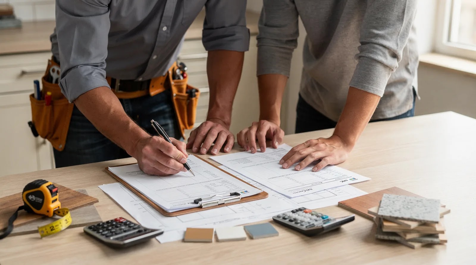 Cost to Hire a Residential Kitchen Remodel Contractor