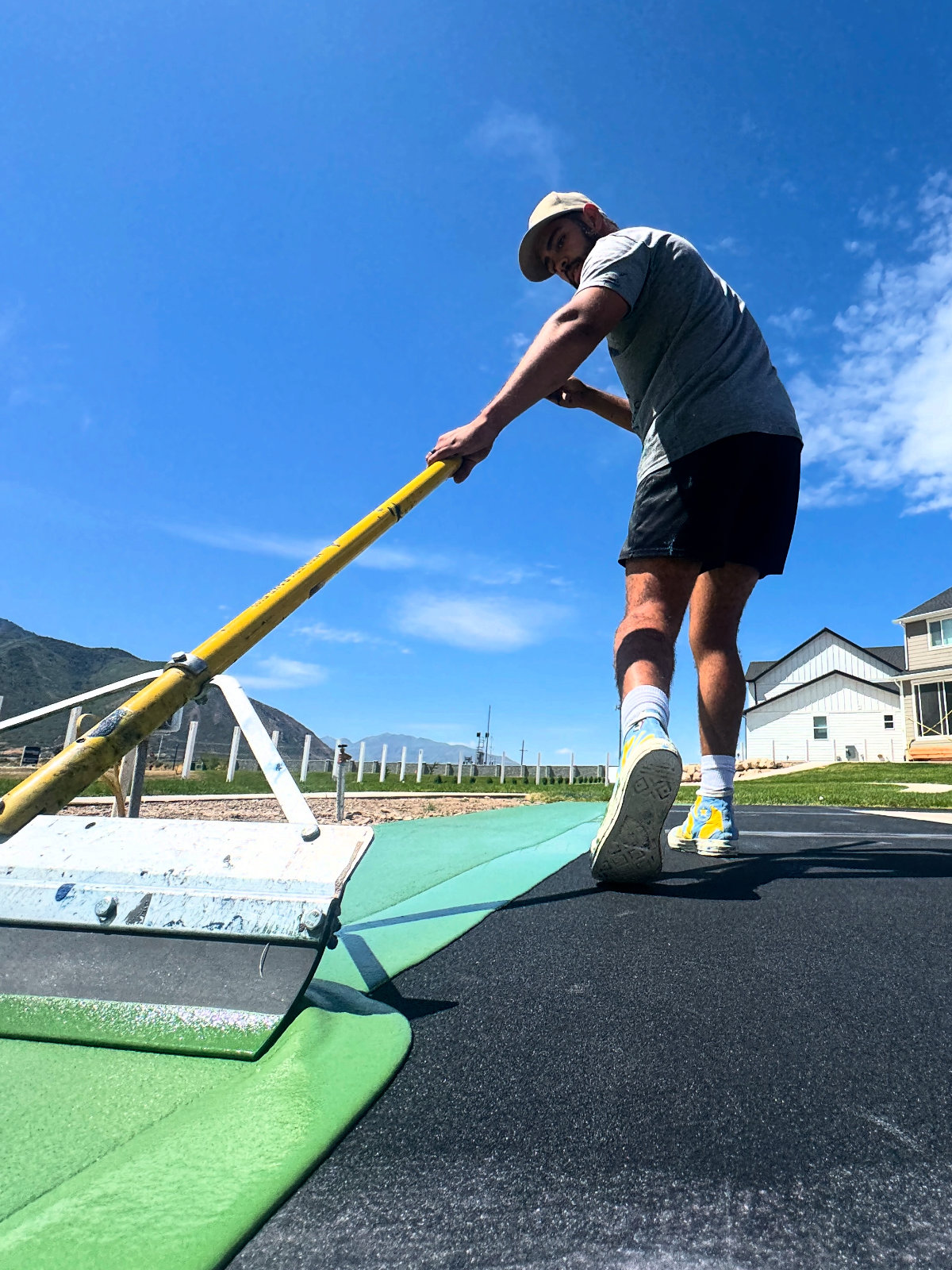 Pickleball Dimensions on a Tennis Court