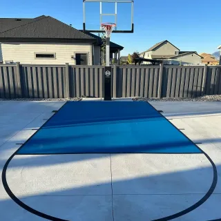 How much does it cost to build a basketball court in Utah?
